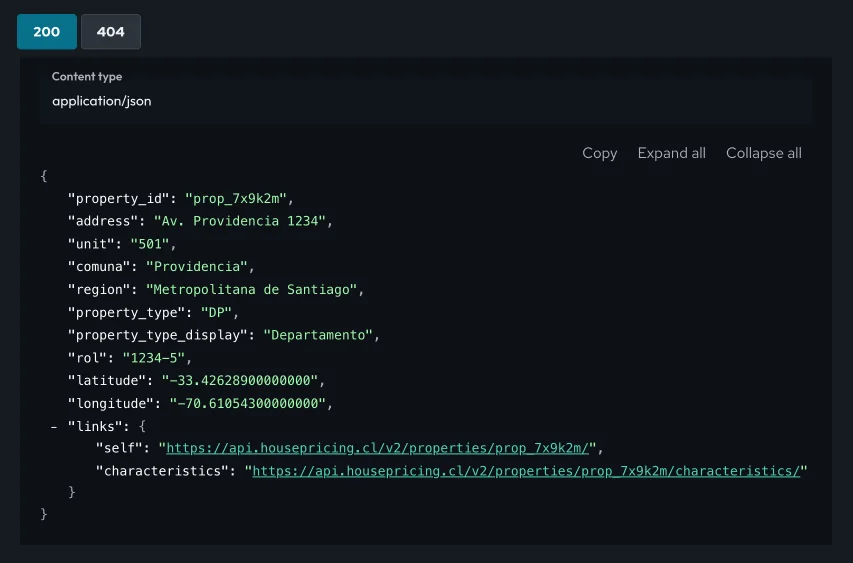 Documentación API REST